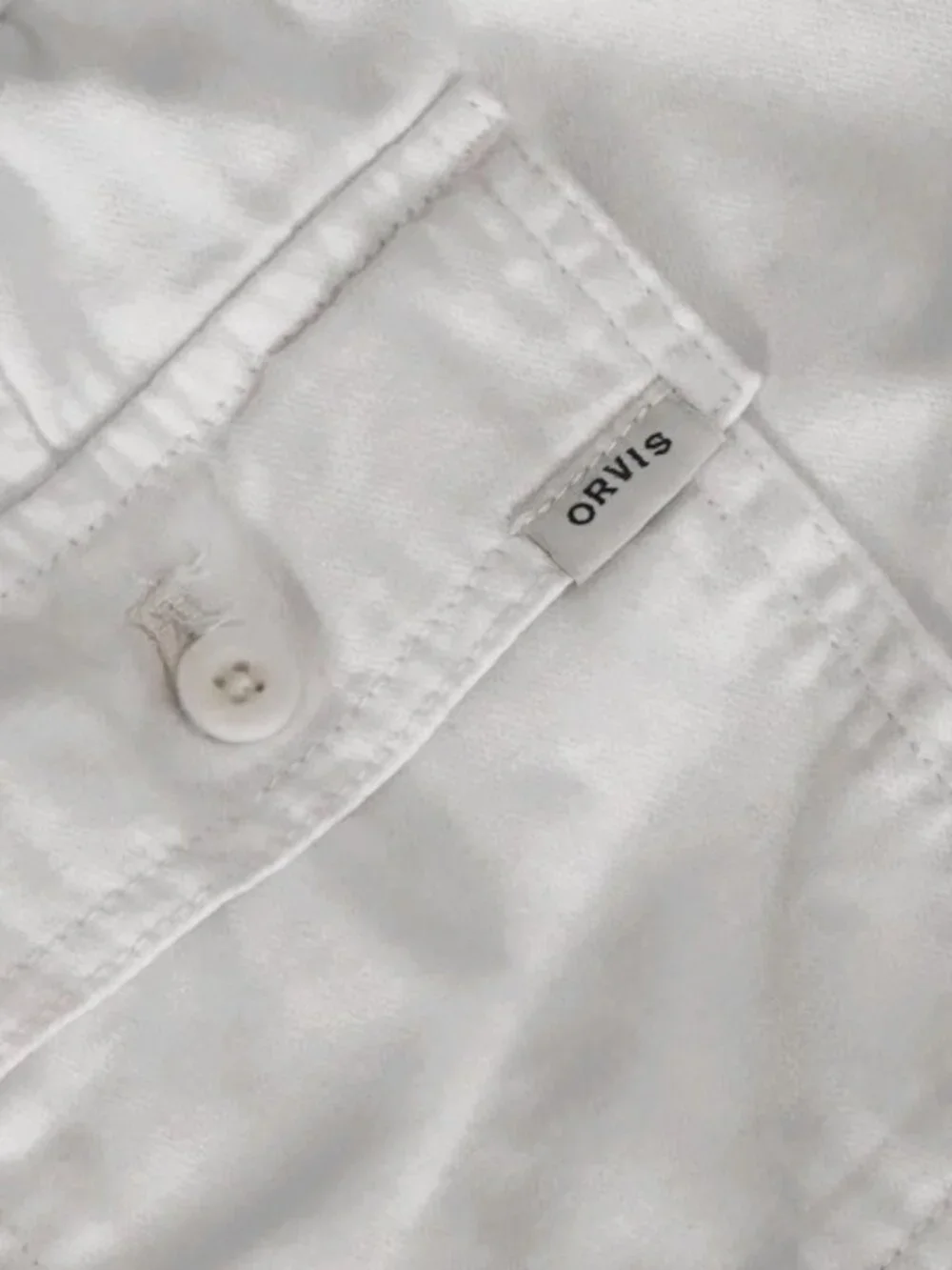 Women's Orvis Classic Collection White Drawstring Pull-On Shorts - Size Medium - Picture 6 of 13
